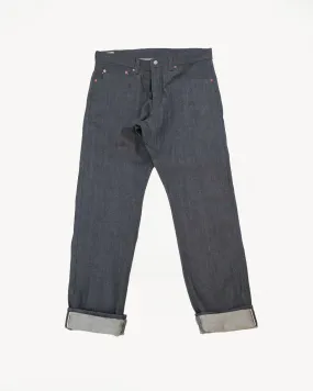 0605-70G - 14oz - Grey Selvedge Denim - Natural Tapered