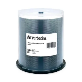 100Pk Cd-R 80Min 700Mb 52X Wht Thermal