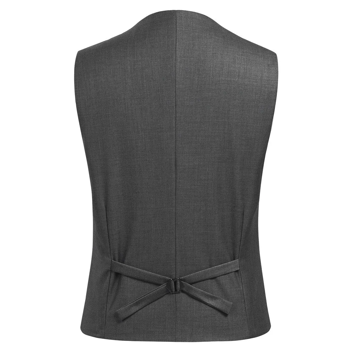 3-Piece Slim Fit One Button Fashion DimGrey Suit