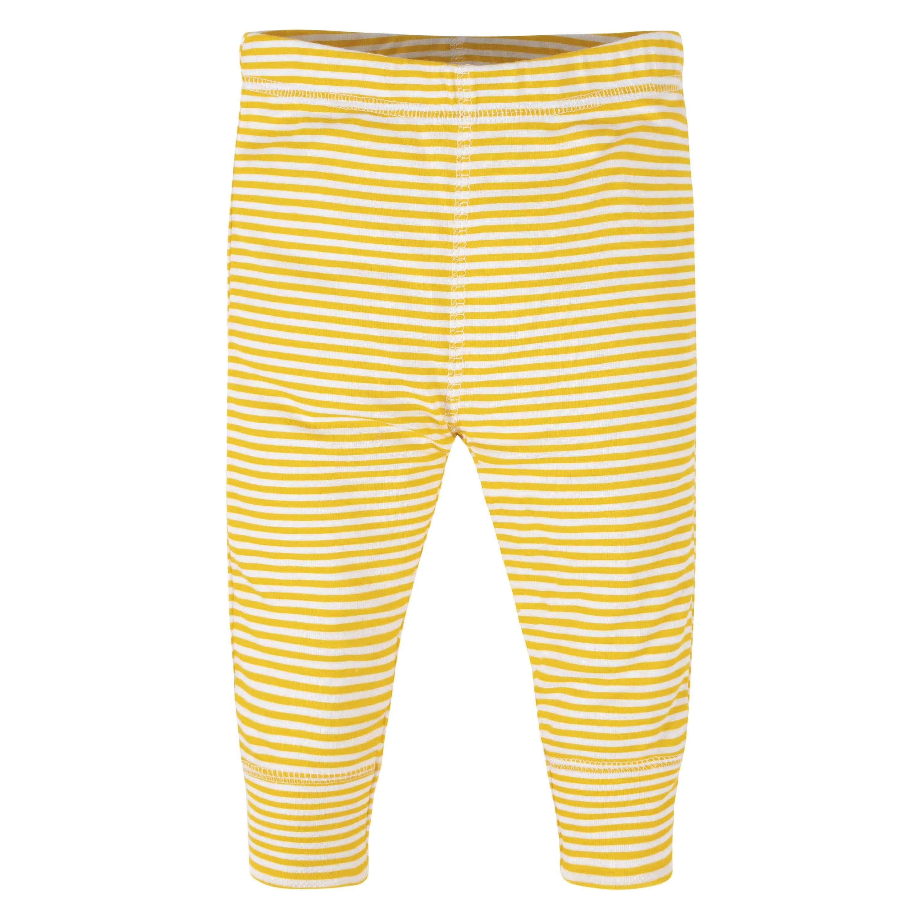 4-Pack Baby Boys Yellow Stripes Pants