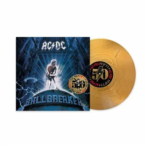 AC/DC Ballbreaker (50th Anniversary Edition, Gold Color Vinyl)