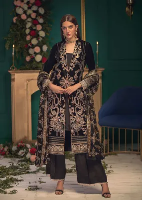 AIK Shaam E Firaaq Velvet Collection 2020 – Look 03