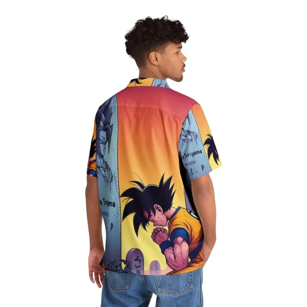 Akira Toriyama Inspired Dragon Ball Z Hawaiian Shirt