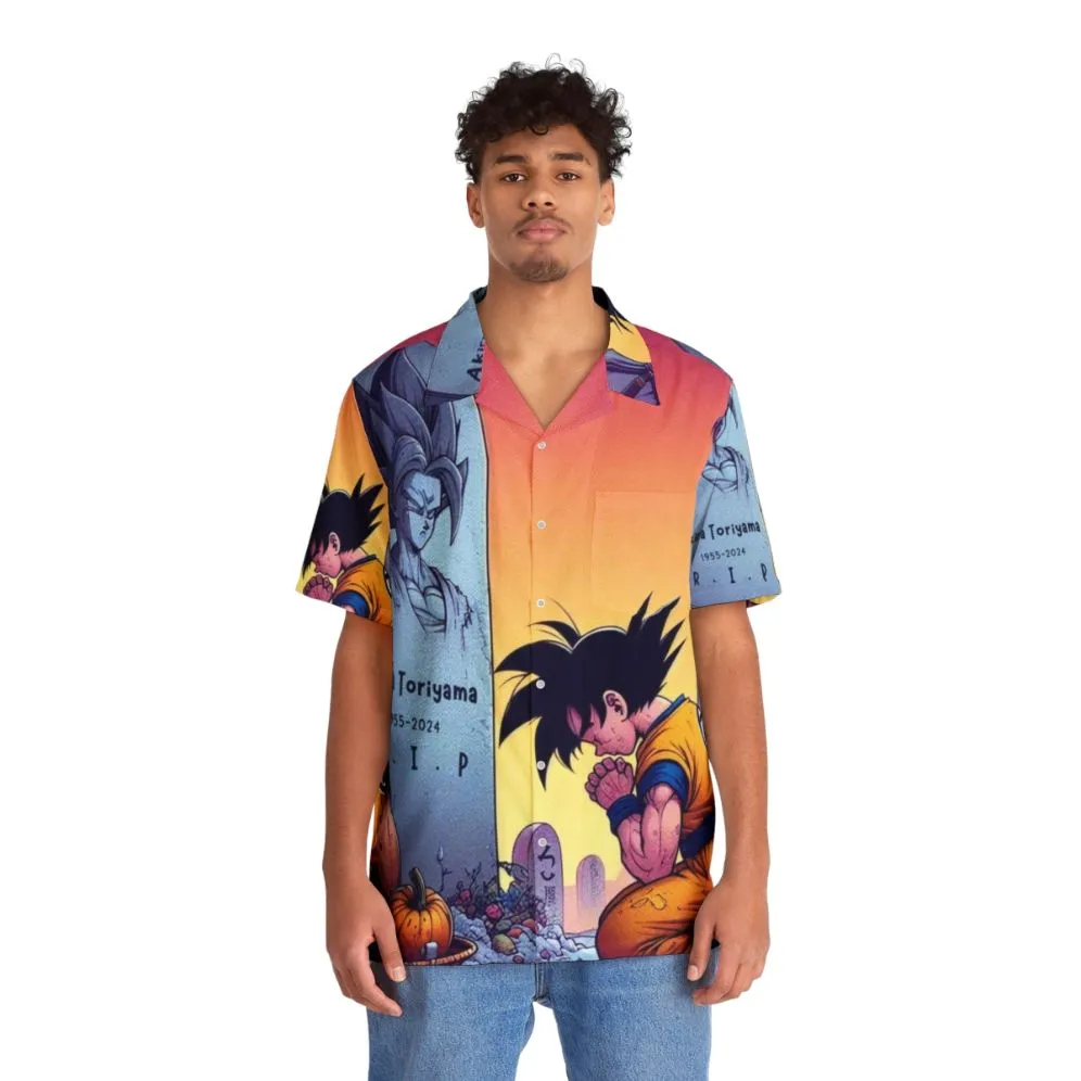 Akira Toriyama Inspired Dragon Ball Z Hawaiian Shirt