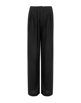 Alessia Wide Pants - Black