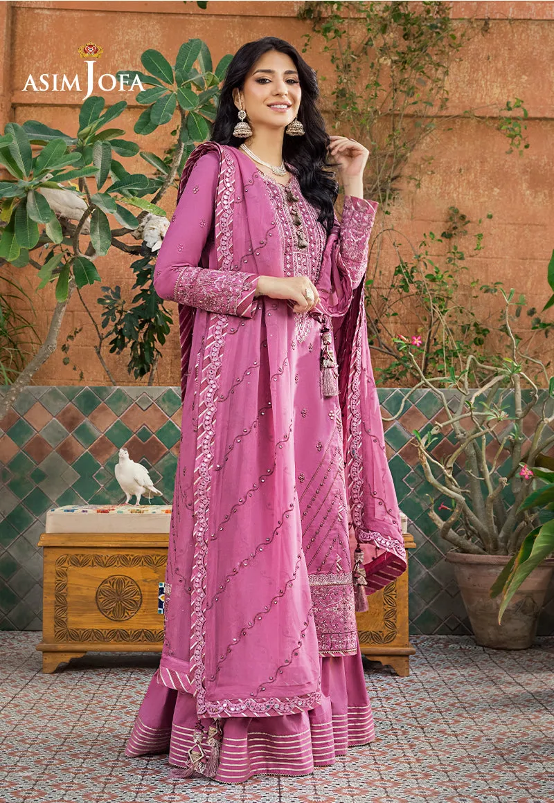 Asim Jofa Luxury Lawn Collection 2023 – AJLR-24