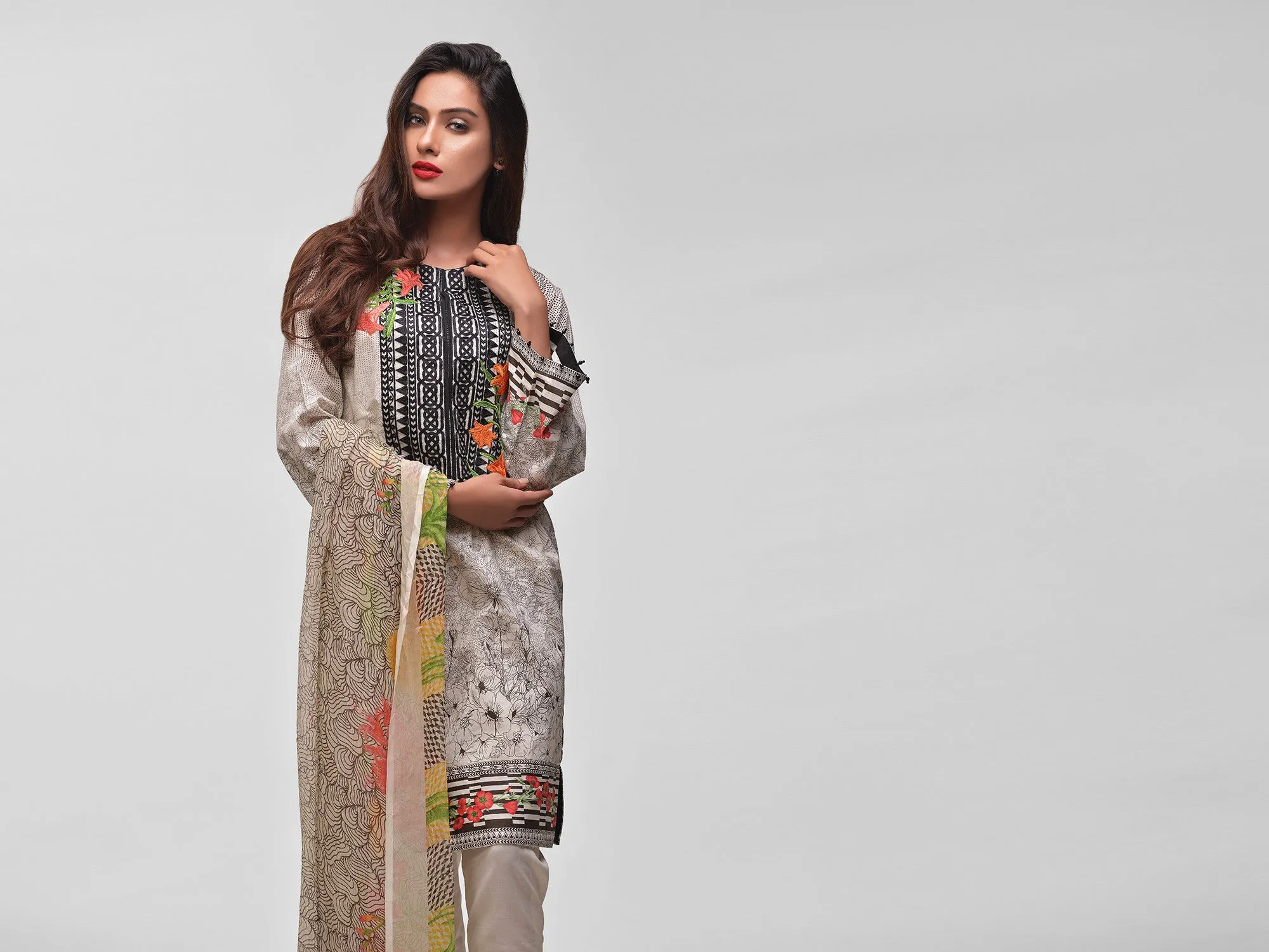 AUJ Lawn Collection 2016 Vol 1 – Design 4