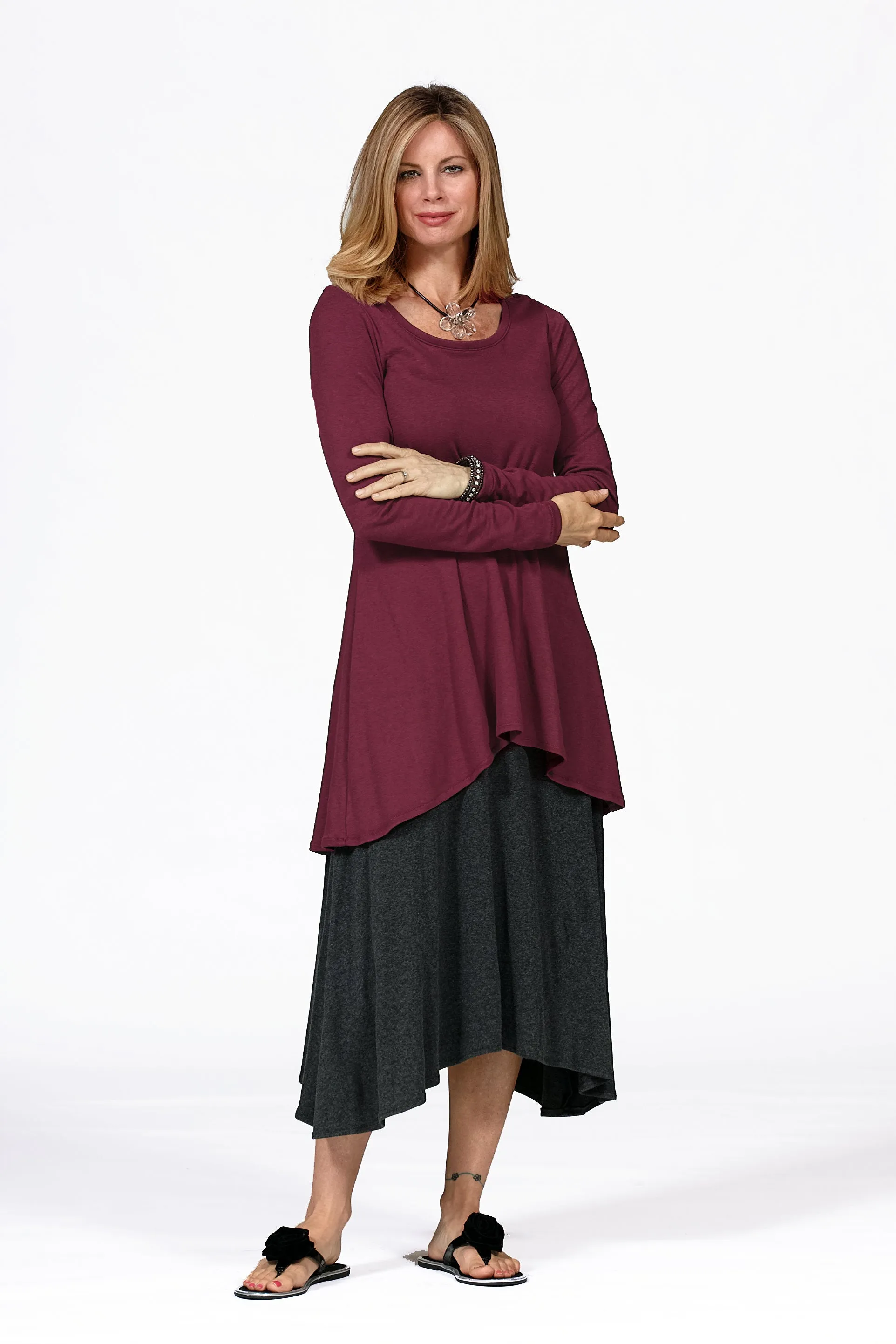 bamboo knit tunic