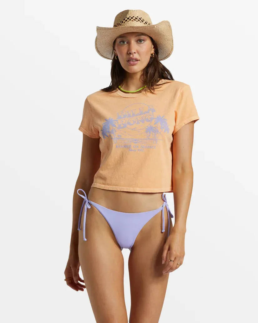 BILLABONG Hooked on Tropics cropped tee