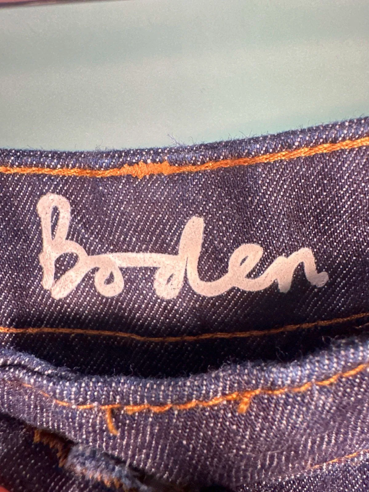 Boden Blue Denim Jeans 6R