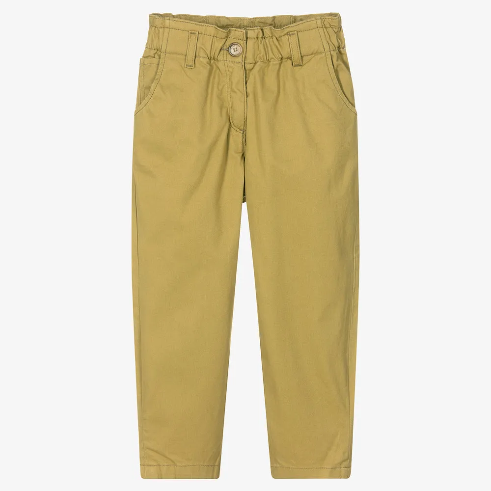 Bonpoint Sonie Pants lichen green