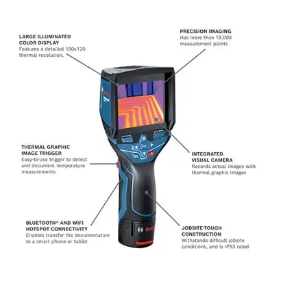 Bosch Professional 12V Max Connected Thermal Camera