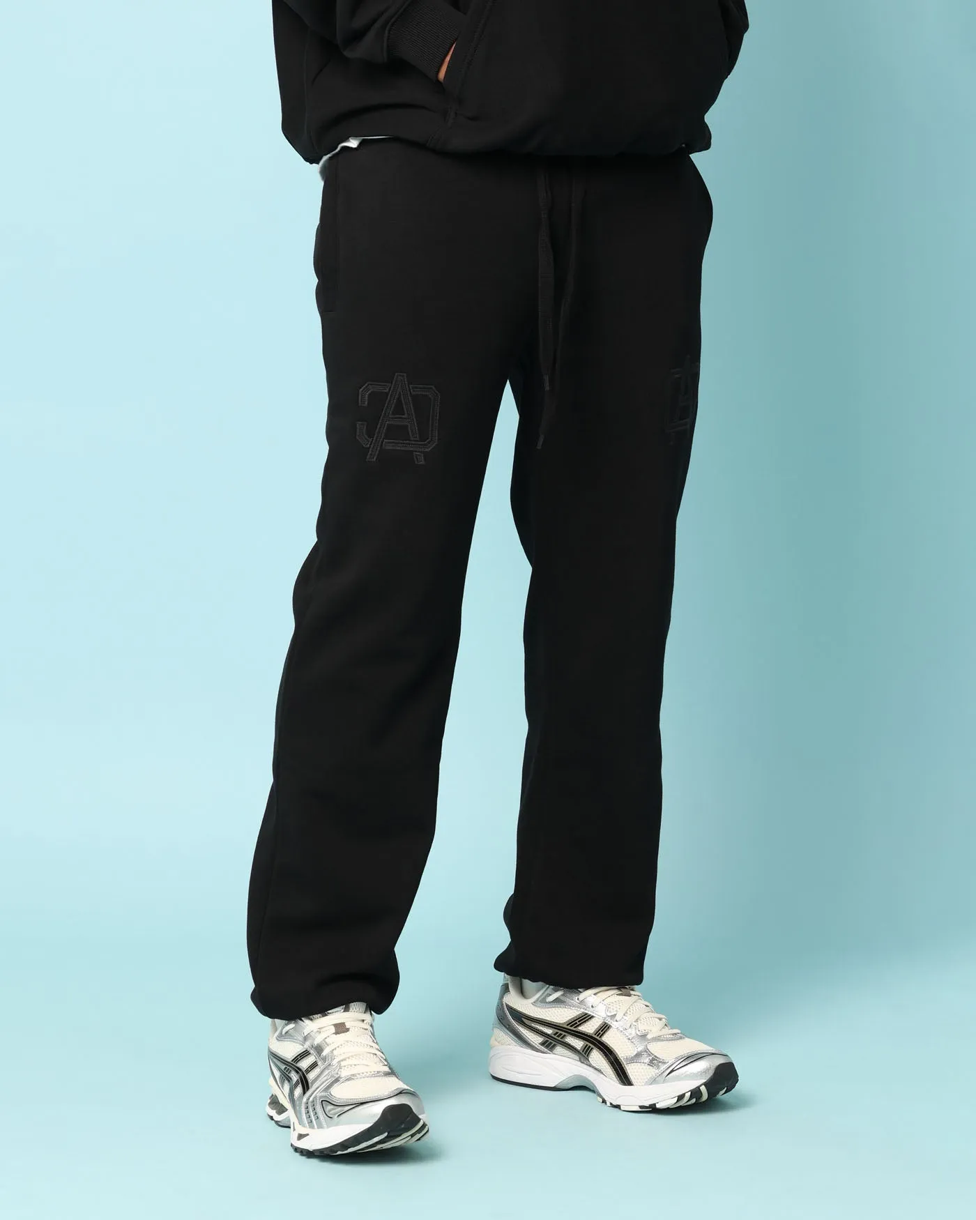 Carré Academy Baggy Sweatpants Black