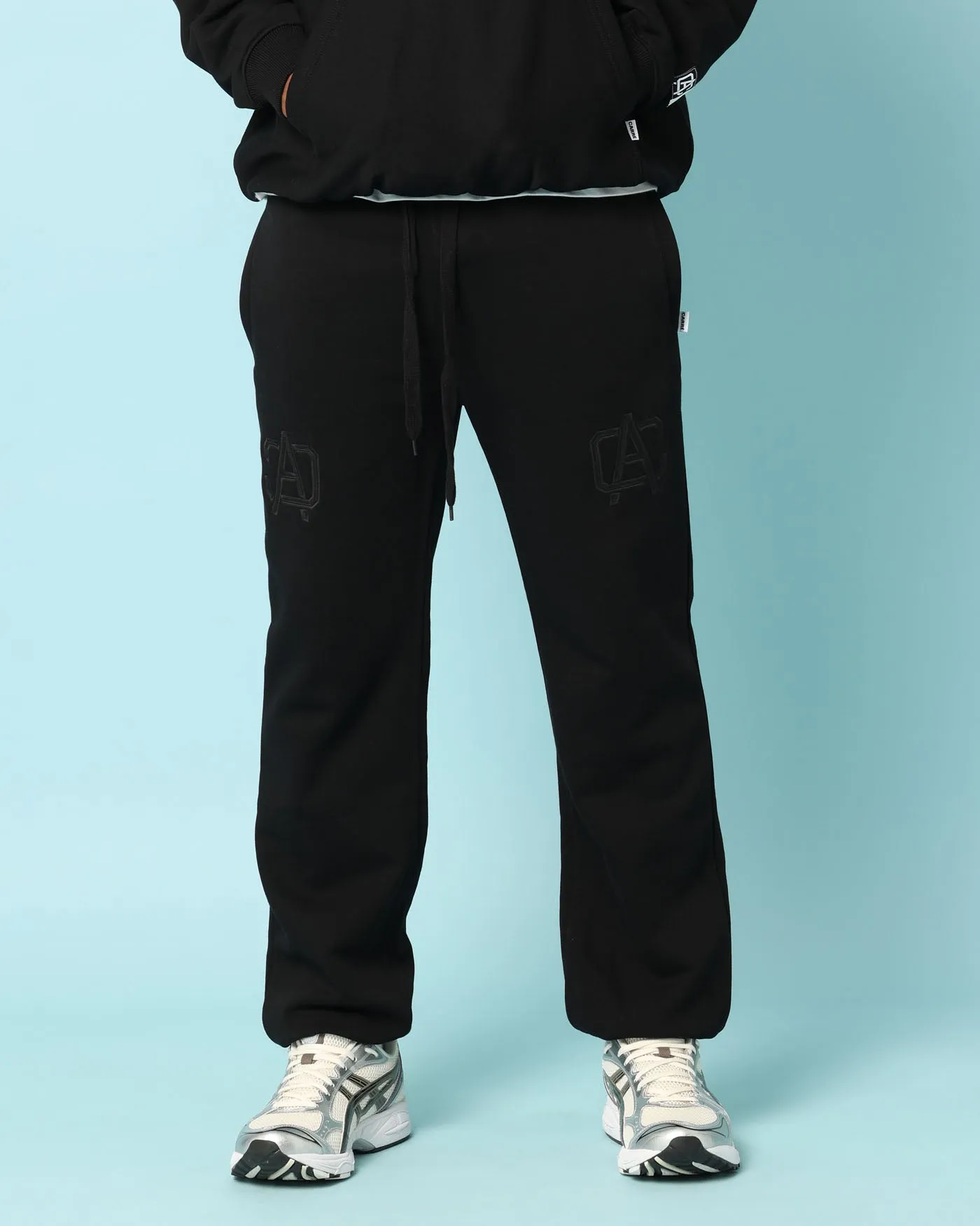 Carré Academy Baggy Sweatpants Black