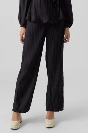 Carrie Wide Pants - Sort