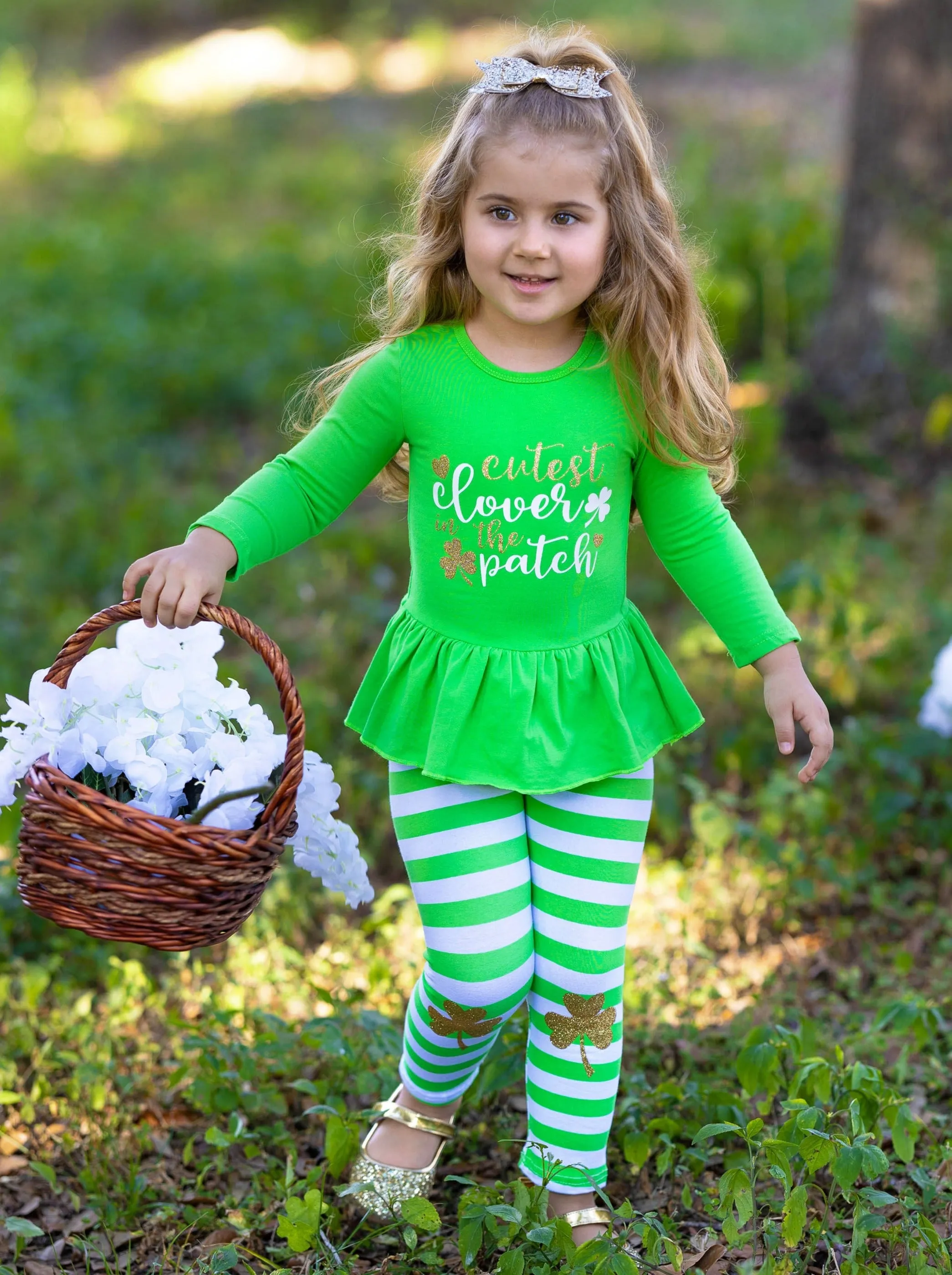 Cutest Clover In The Patch Legging Set