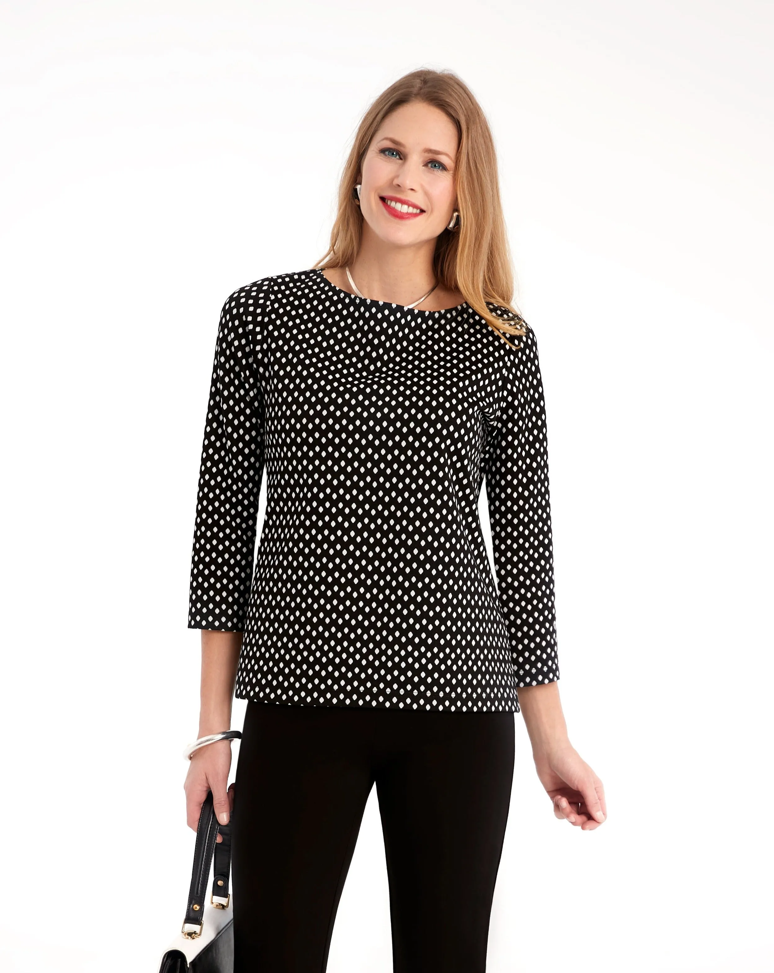 Diamonds Jacquard Top