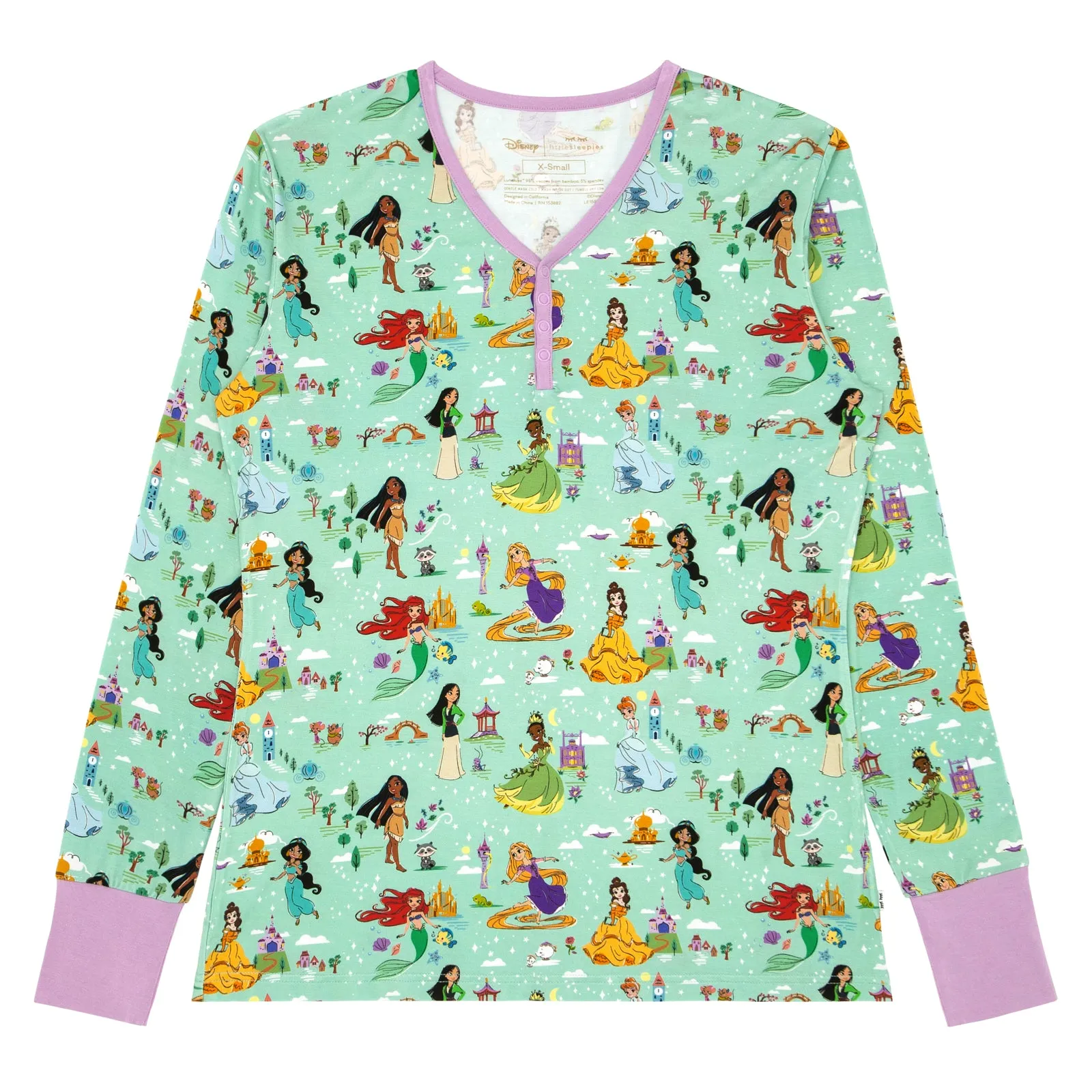 Disney Princess Dreams Women's Pajama Top