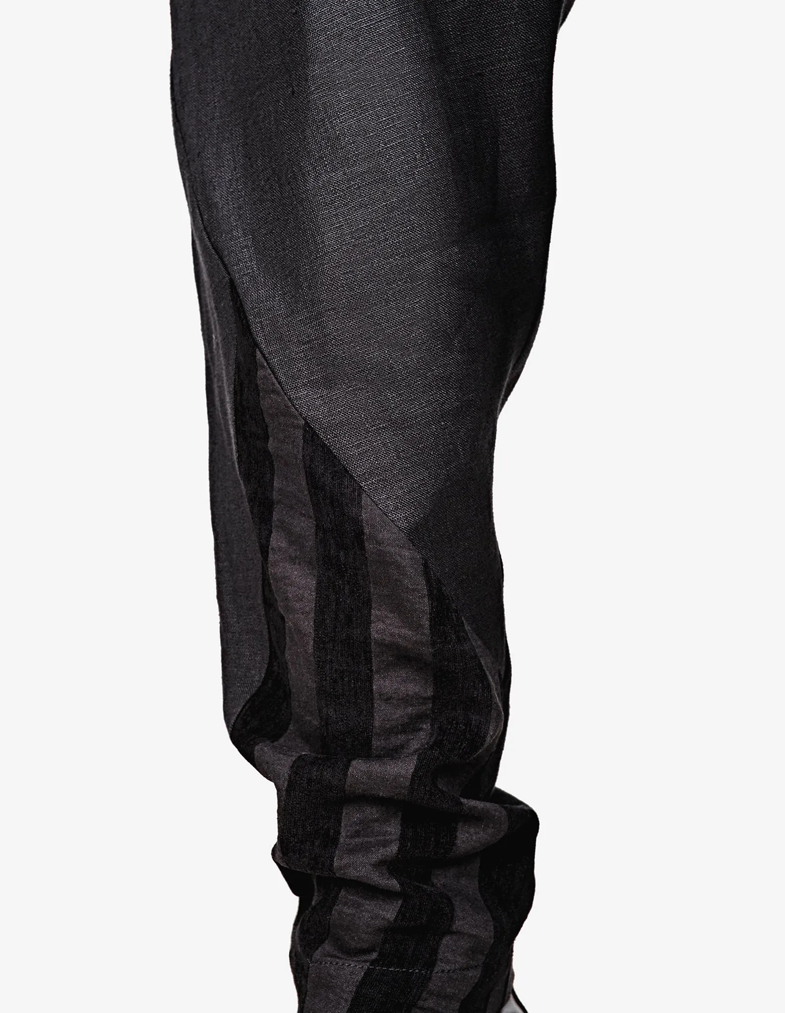 Drop Crotch Linen Pants