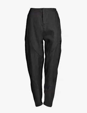 Drop Crotch Linen Pants