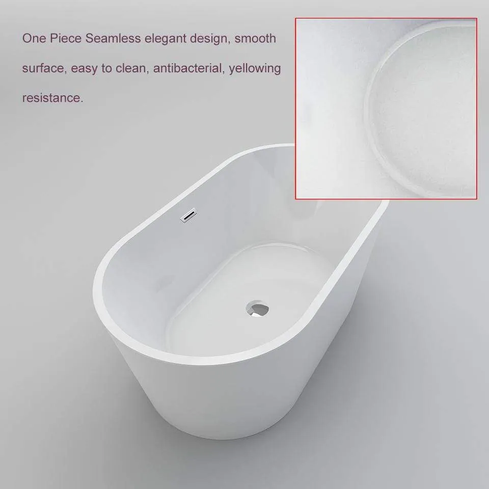 ELEGANT SHOWERS Modern Bathroom Freestanding baths Round