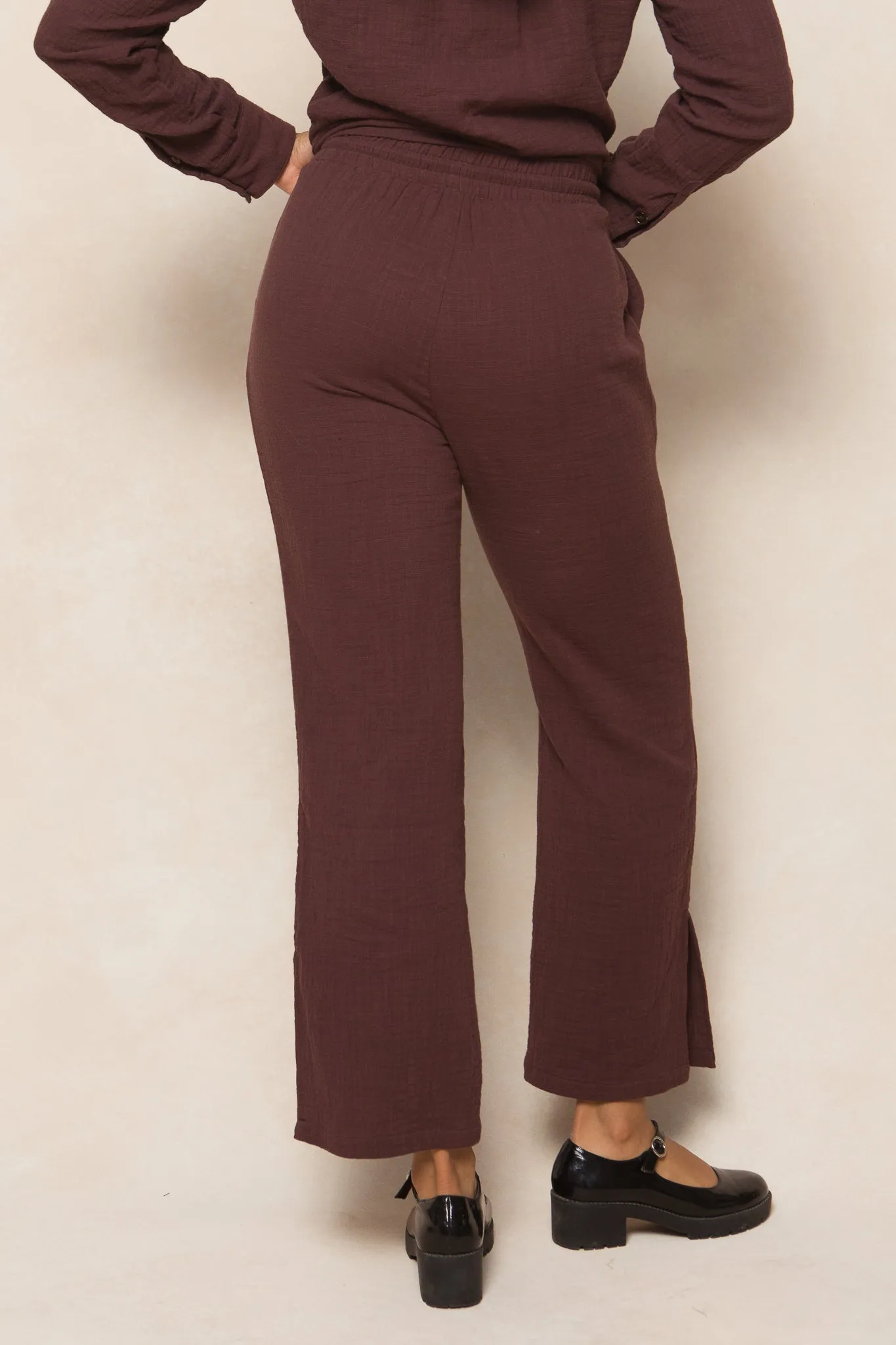 Emerson Pants in Brown - FINAL SALE