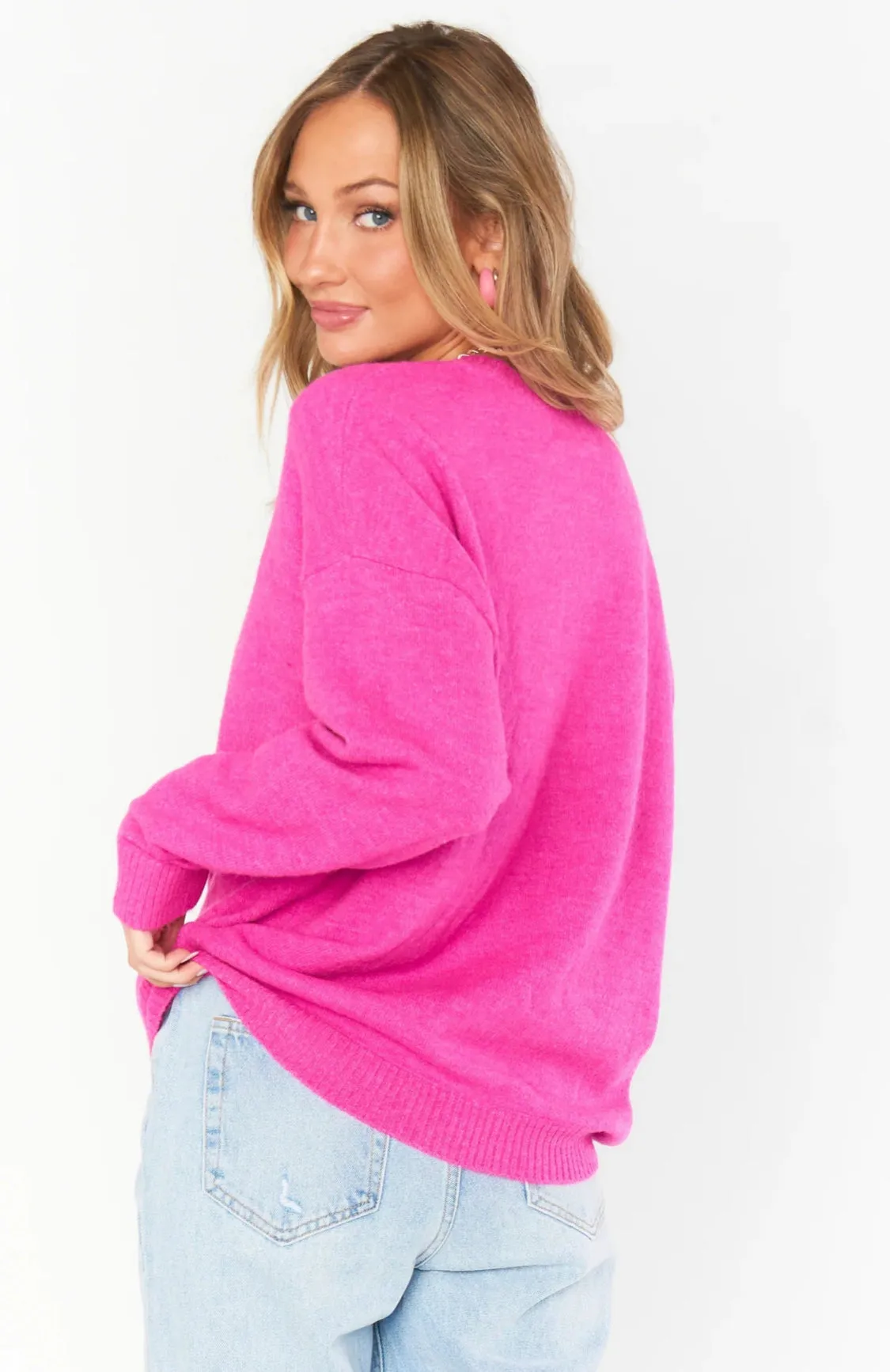 Feel Good Sweater - Pink