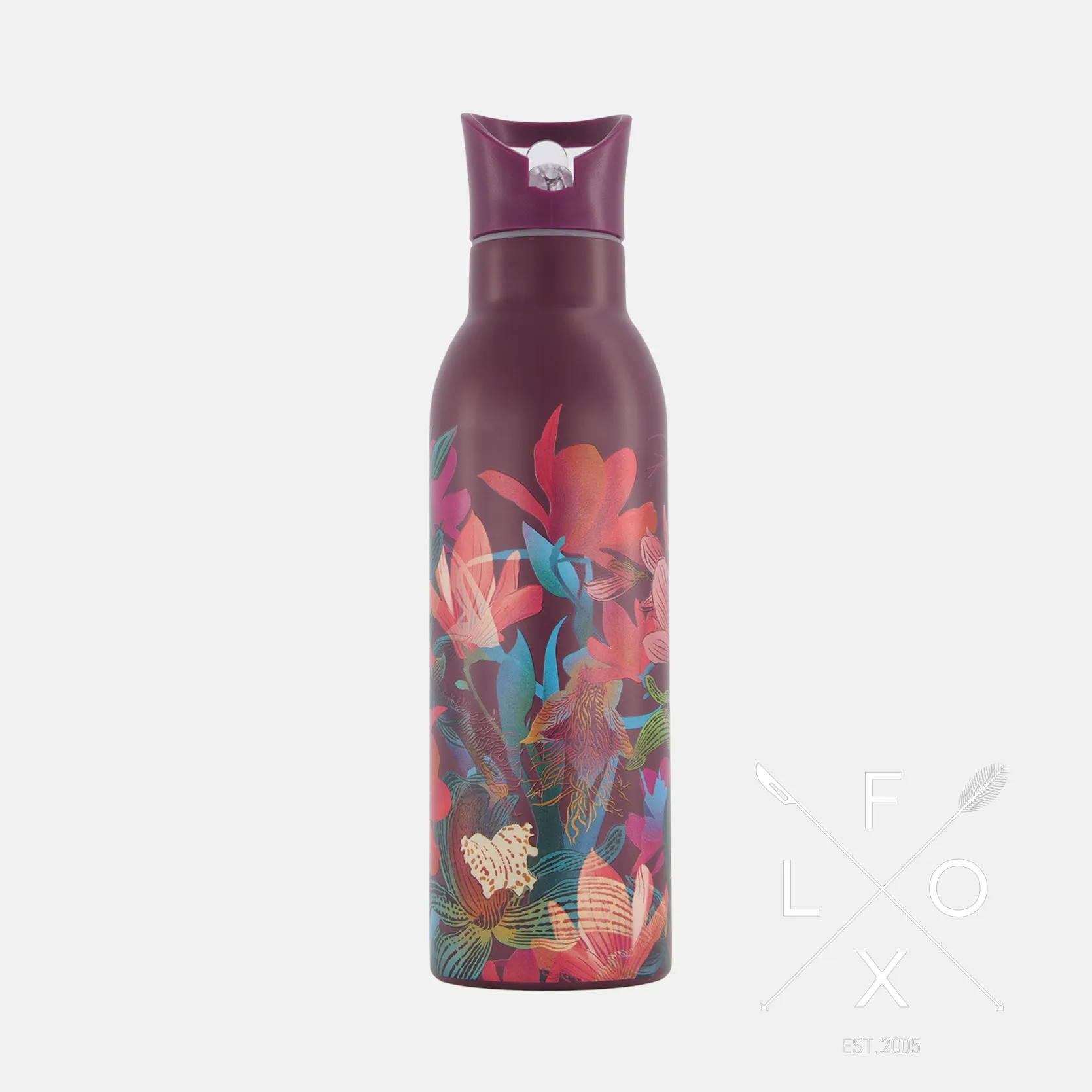 Flox Drink Bottle - Orchid & Magnolia - Limited Edition