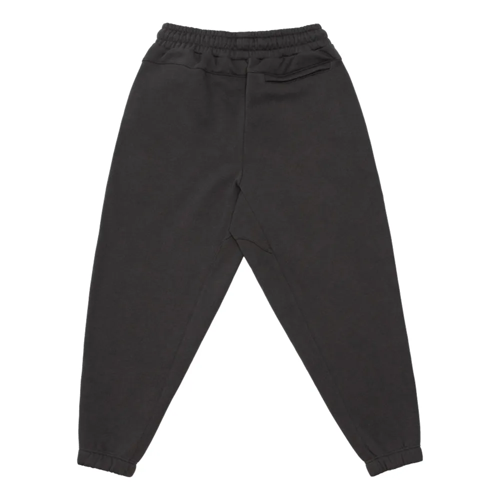 GOTHIC OUTLINE EMBROIDERY OVERSIZED SWEATPANTS