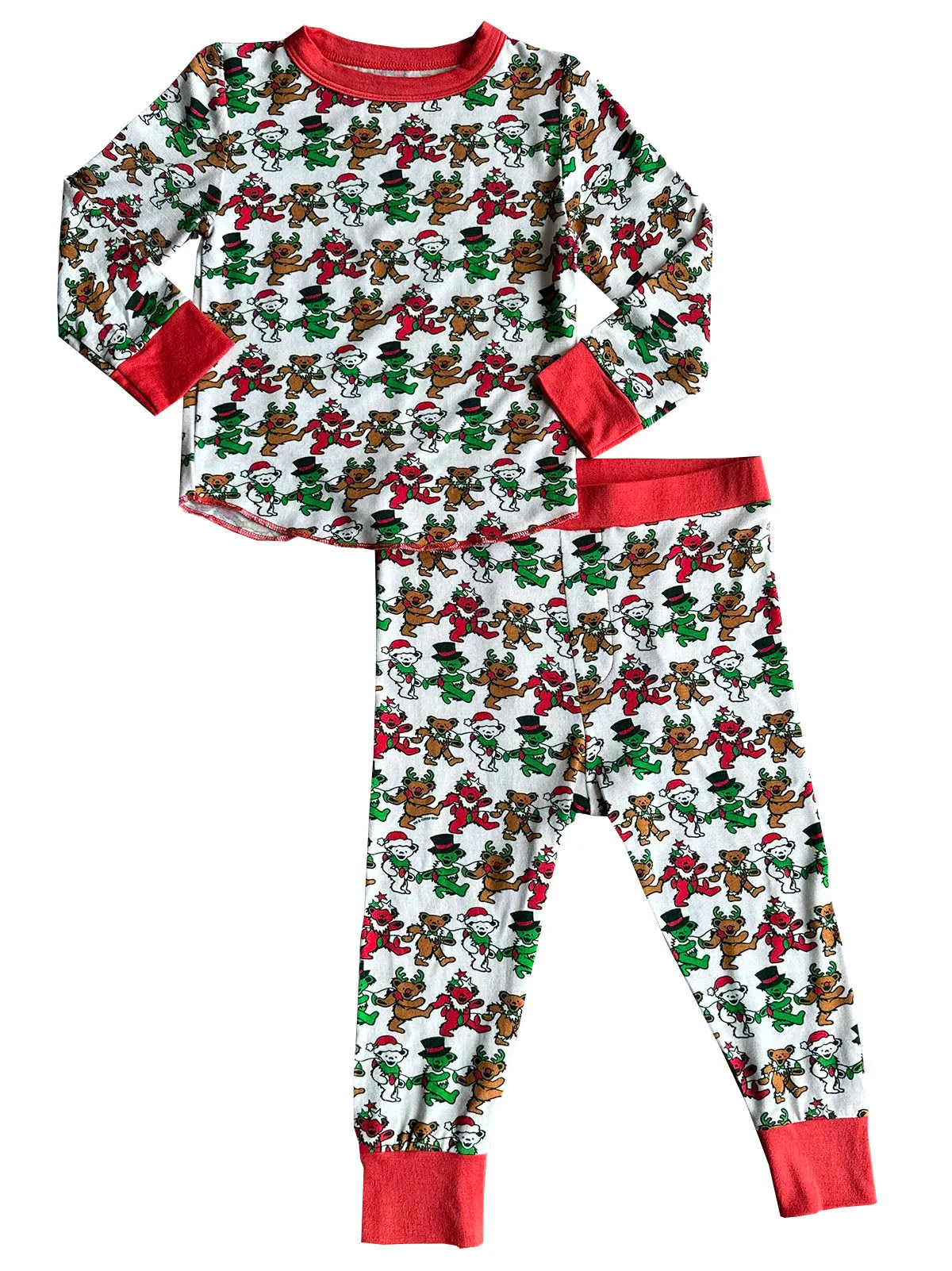 Grateful Dead Holiday Bears Bamboo Thermal Set