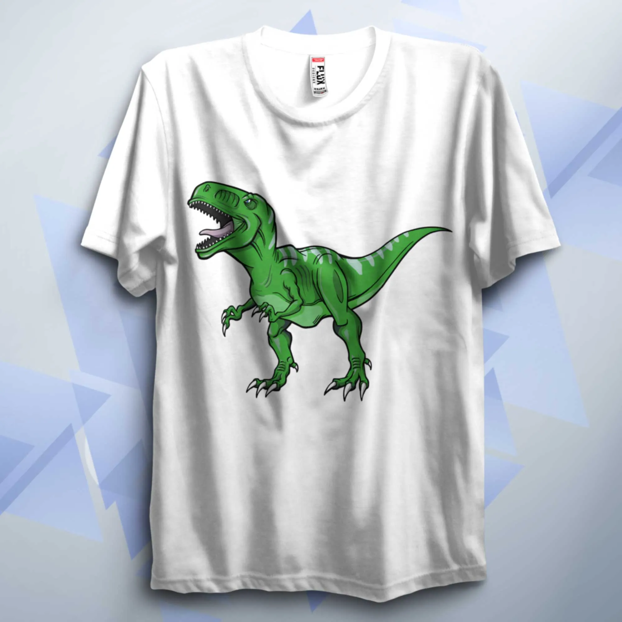 Green Dinosaur Classic Kid's T Shirt