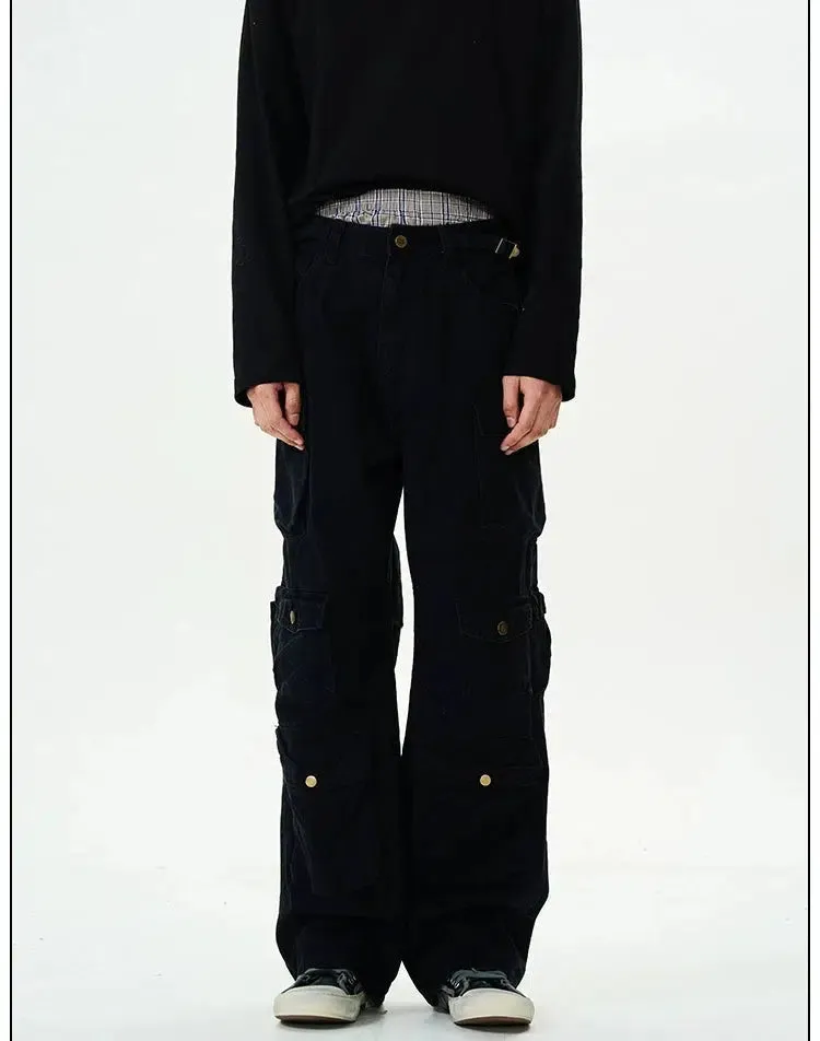 Heavy-Duty Multi-Pocket Cargo Pants