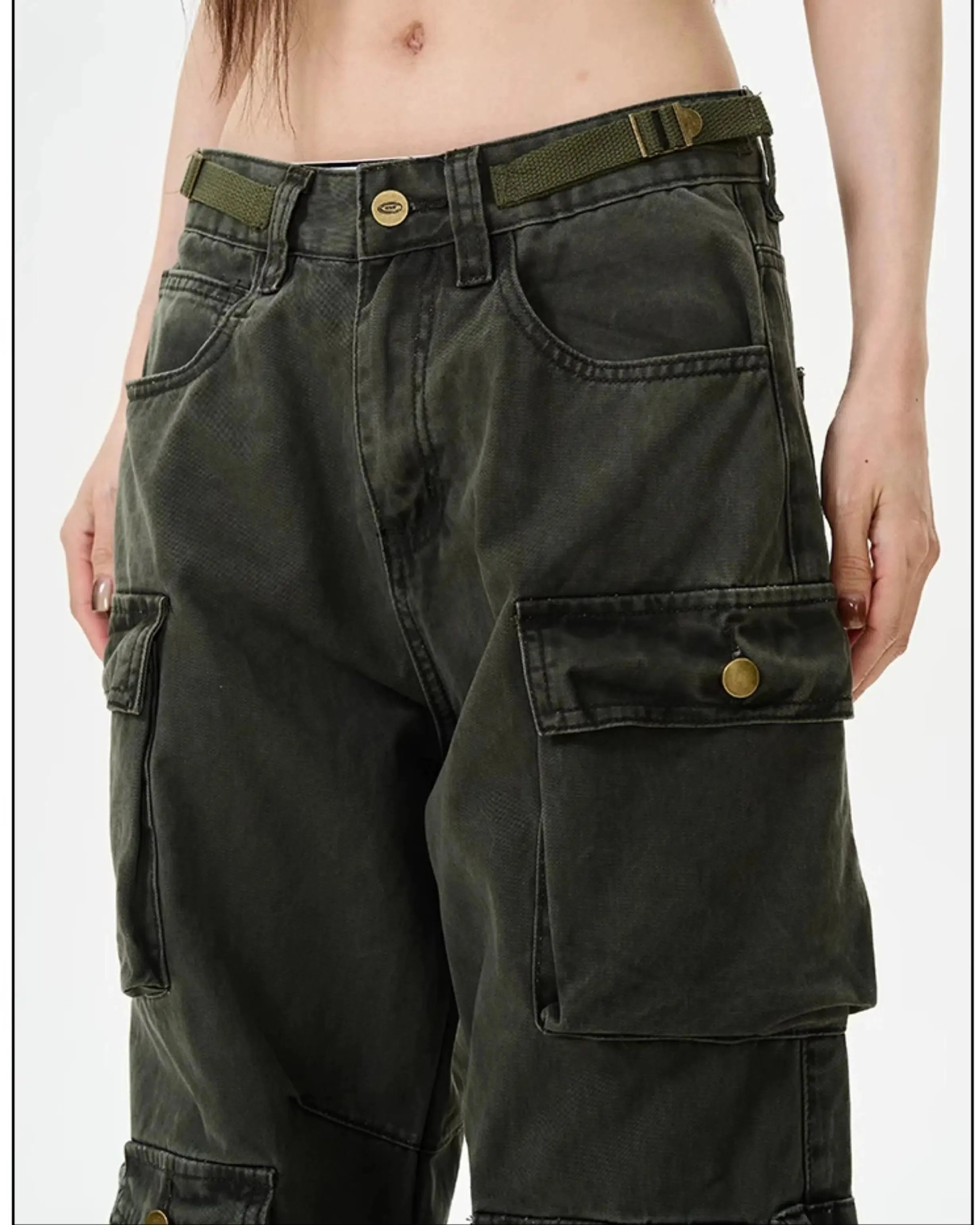 Heavy-Duty Multi-Pocket Cargo Pants