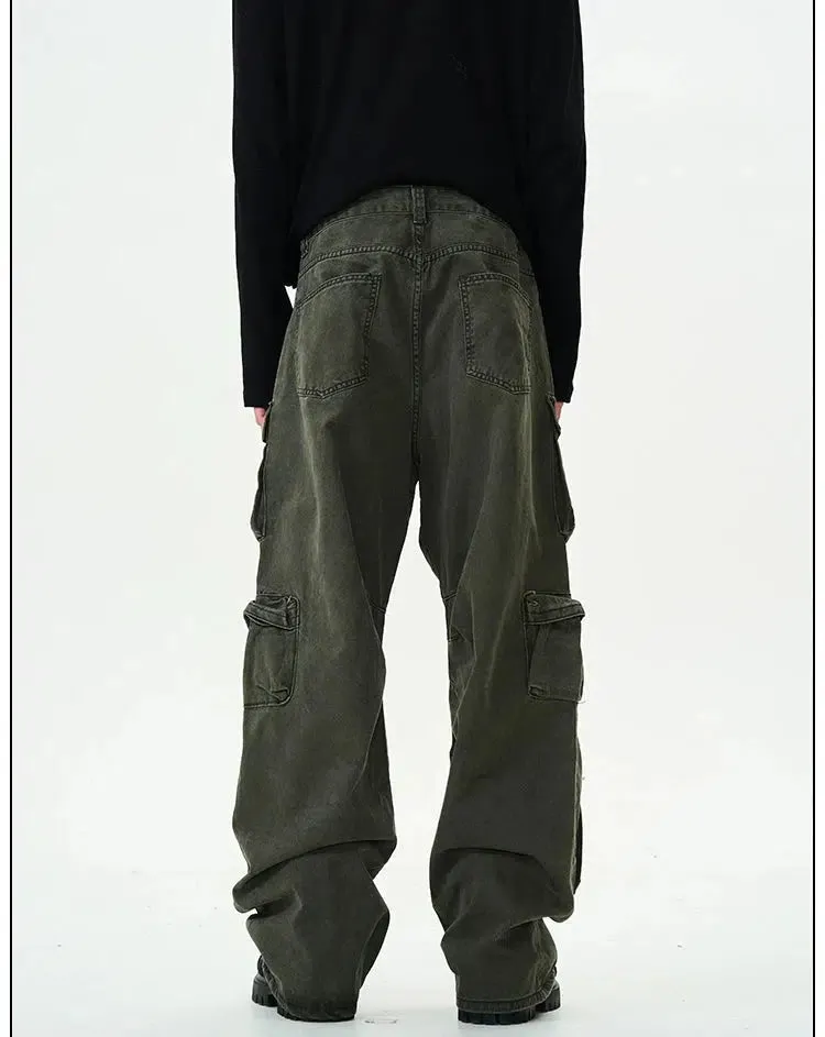 Heavy-Duty Multi-Pocket Cargo Pants