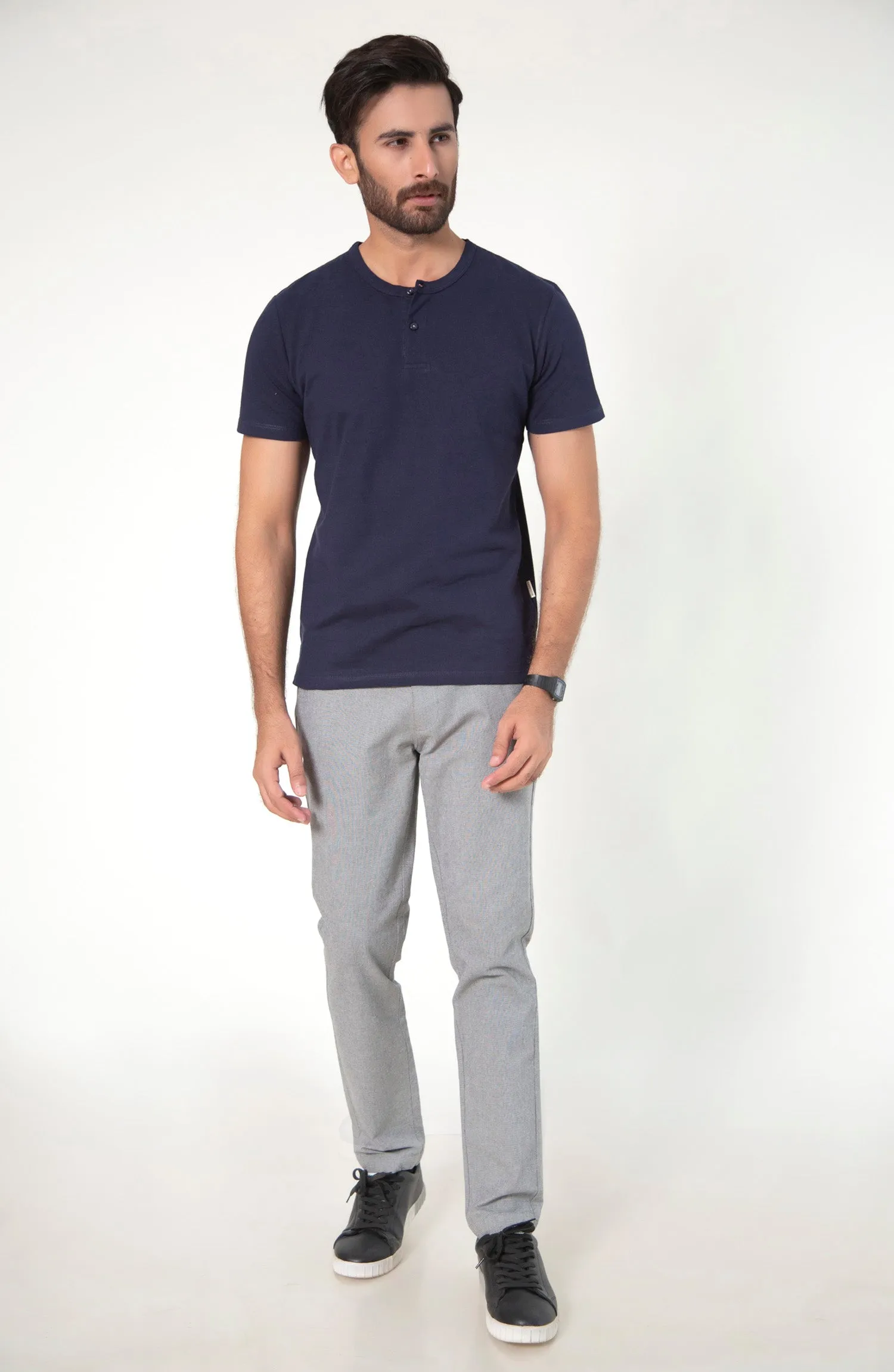 Henley Neck T-Shirt