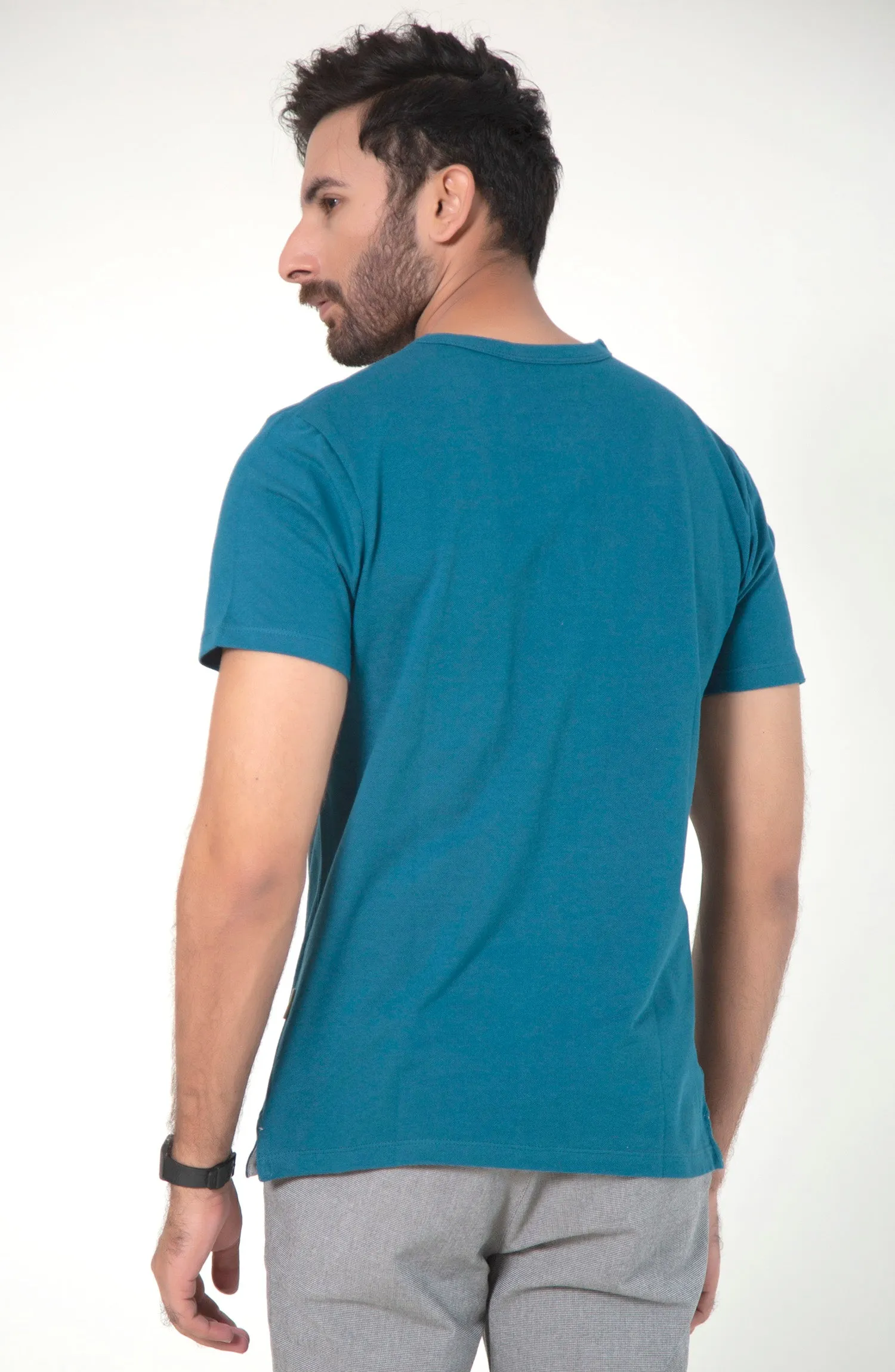 Henley Neck T-Shirt