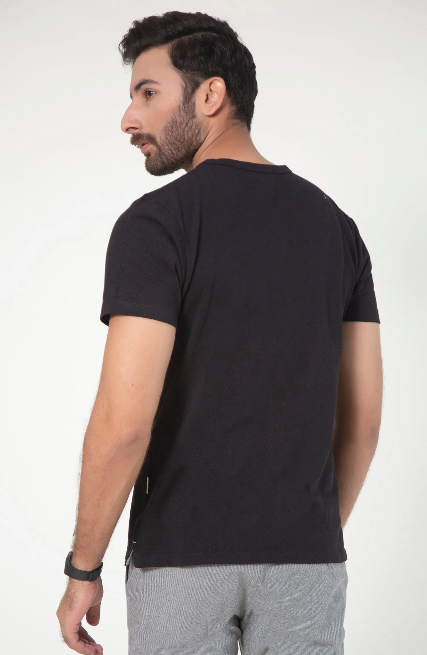 Henley Neck T-Shirt