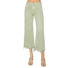 High Rise Cropped Pants