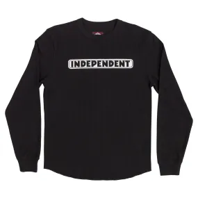 INDEPENDENT BAR LOGO THERMAL BLACK