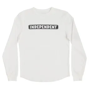 INDEPENDENT BAR LOGO THERMAL OFF WHITE