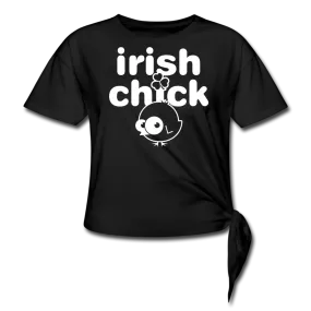 Irish Chick Women's Knotted T-Shirt