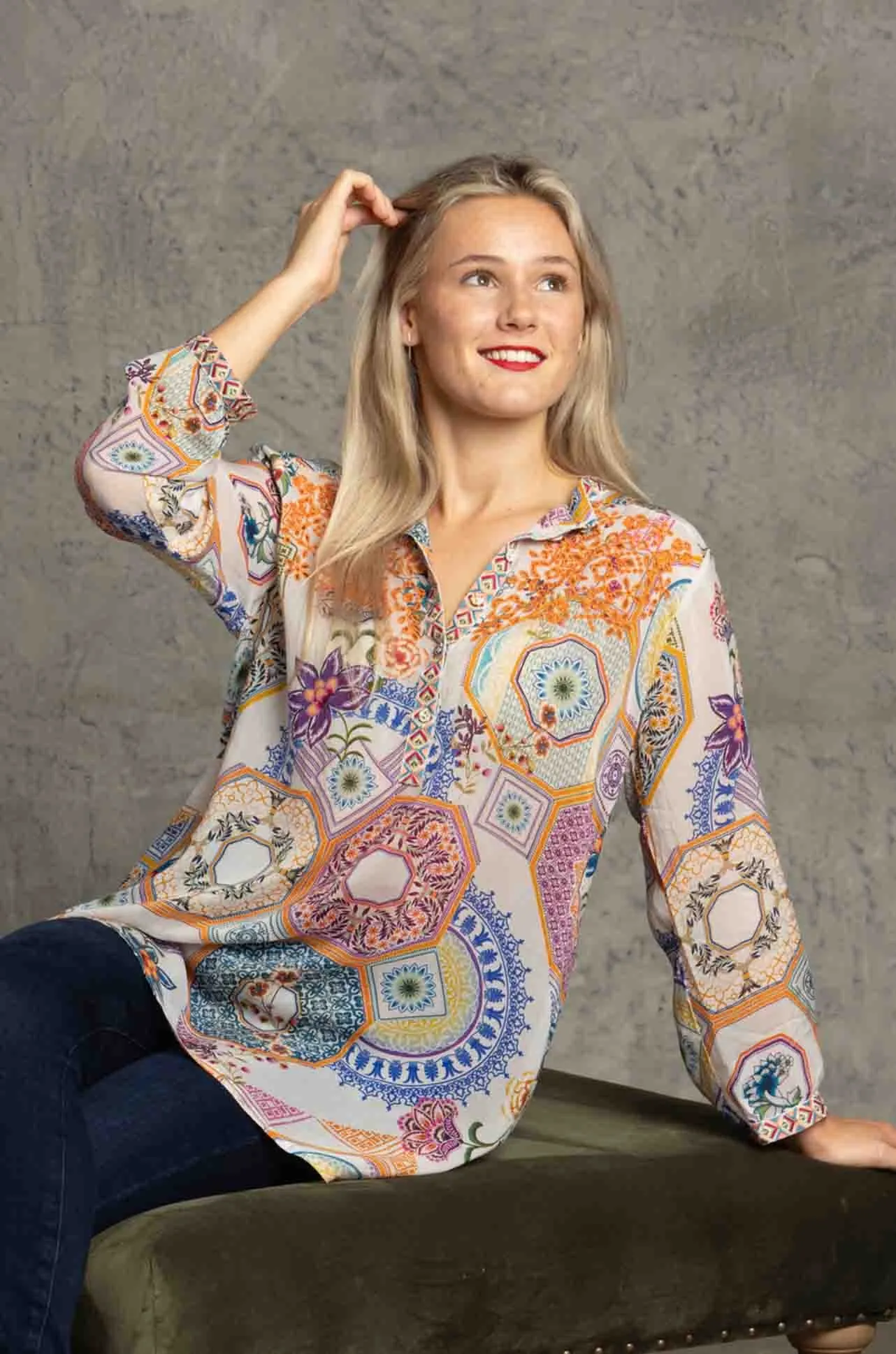 Johnny Was - Waterloo Wheel Leena Tunic