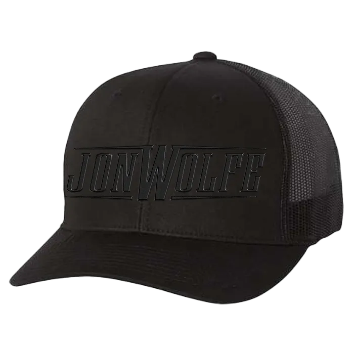 Jon Wolfe Logo Hat - Black