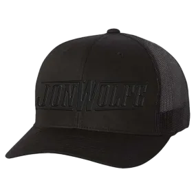 Jon Wolfe Logo Hat - Black