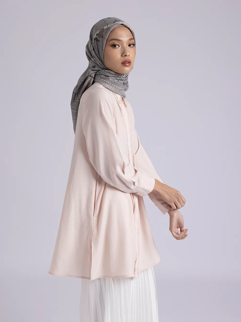 KALEA TUNIC PLAIN BLUSH