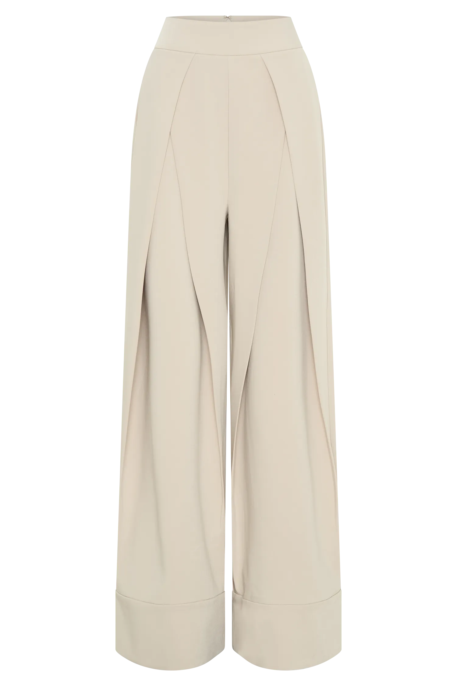 Katarina Wide Leg Suiting Pants - Sand