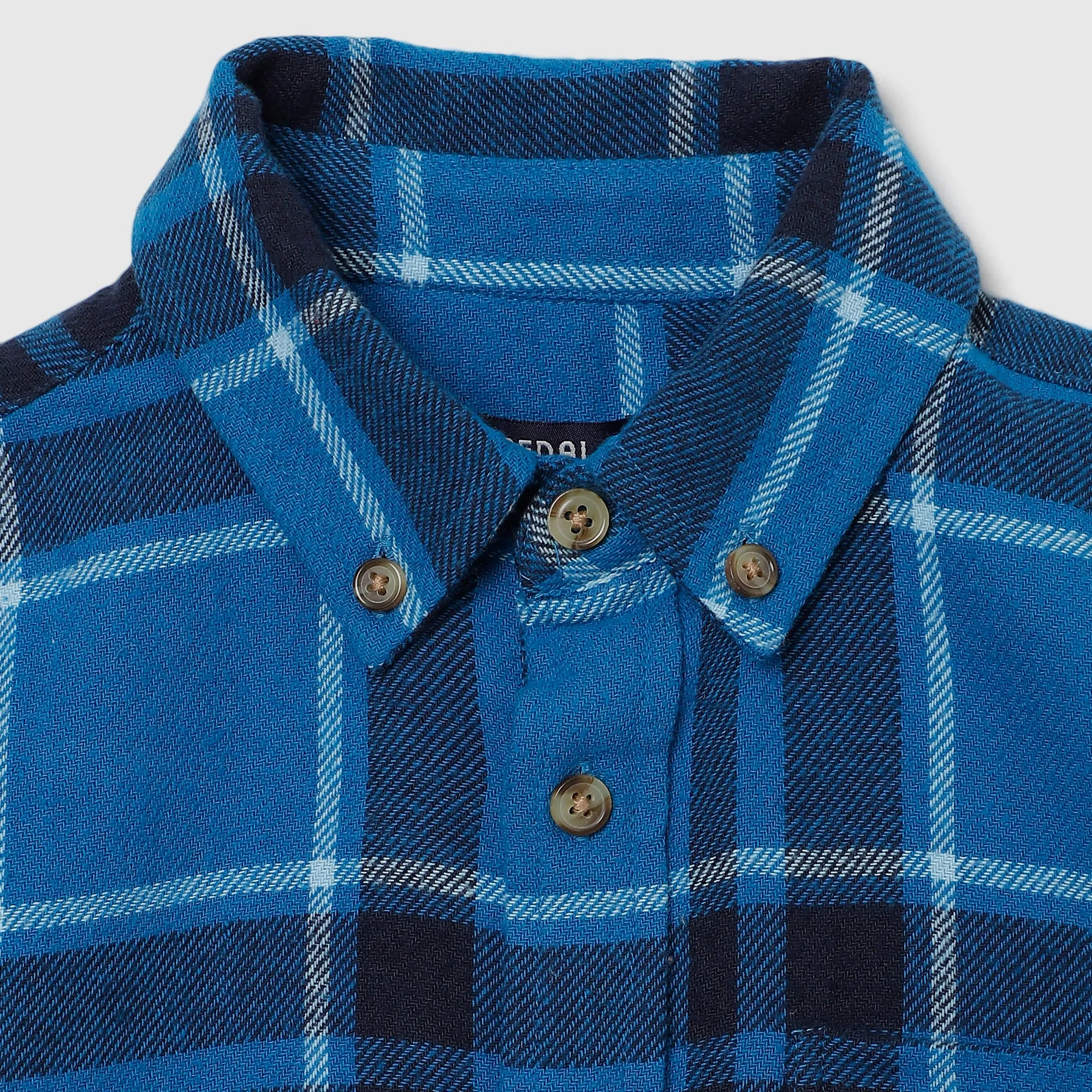 Kensington Blue/Navy Button Down Shirt