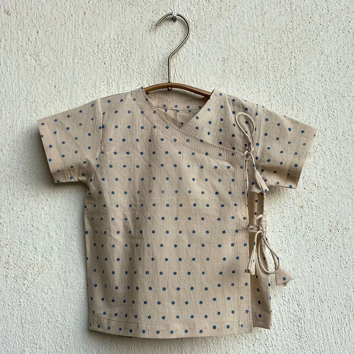 Kids Unisex Organic Cotton Raidana Angarakha and Check Pants