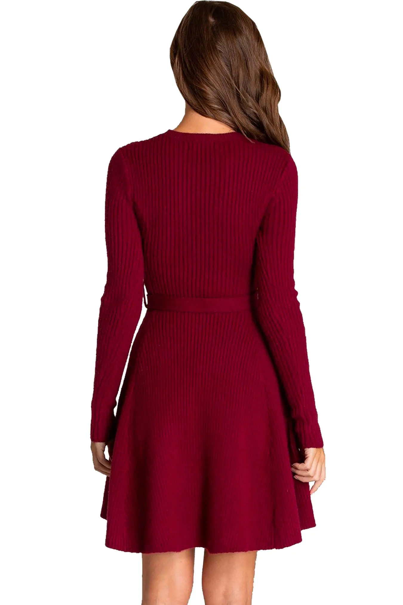 Kimbra Knit Dress - Wine