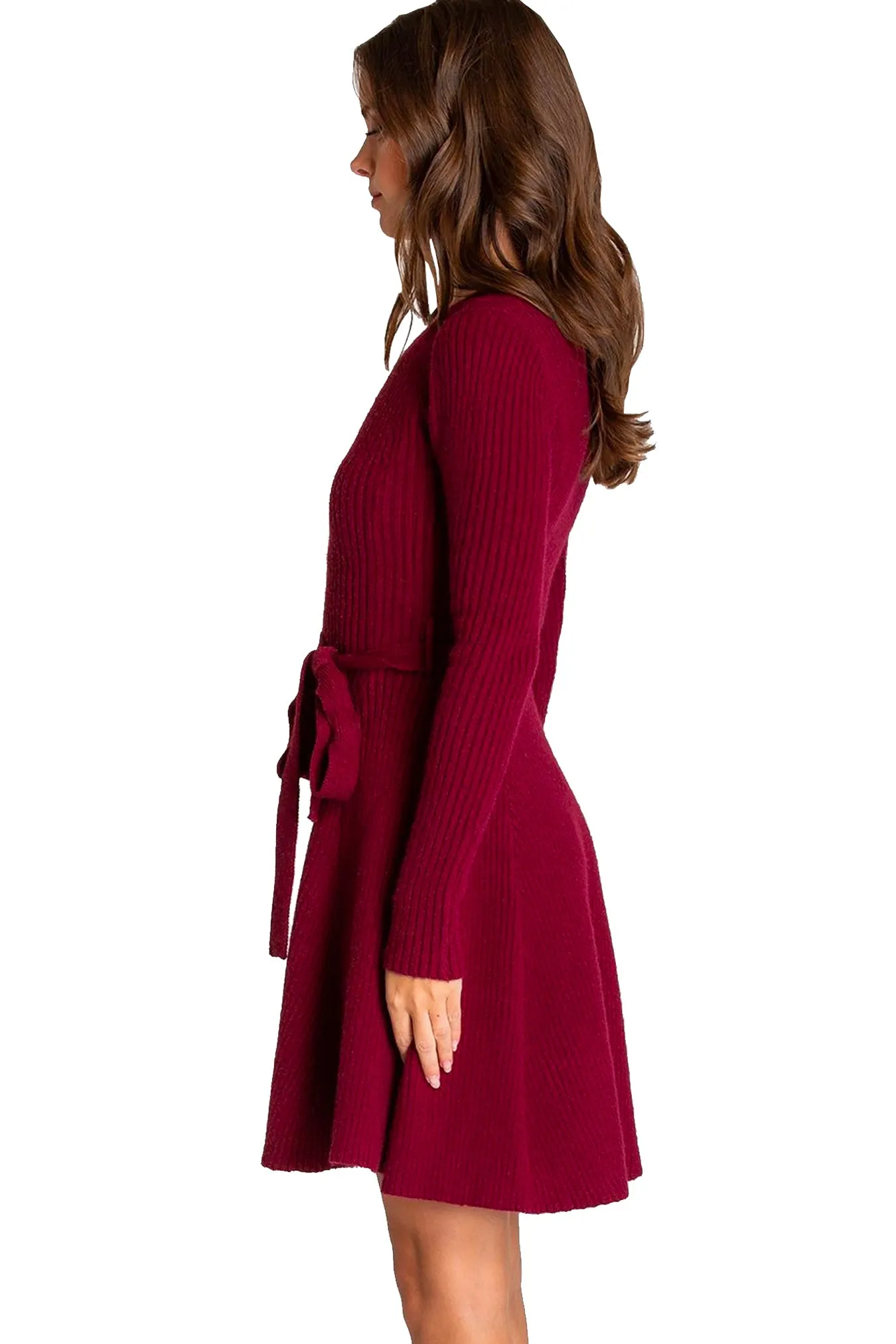 Kimbra Knit Dress - Wine